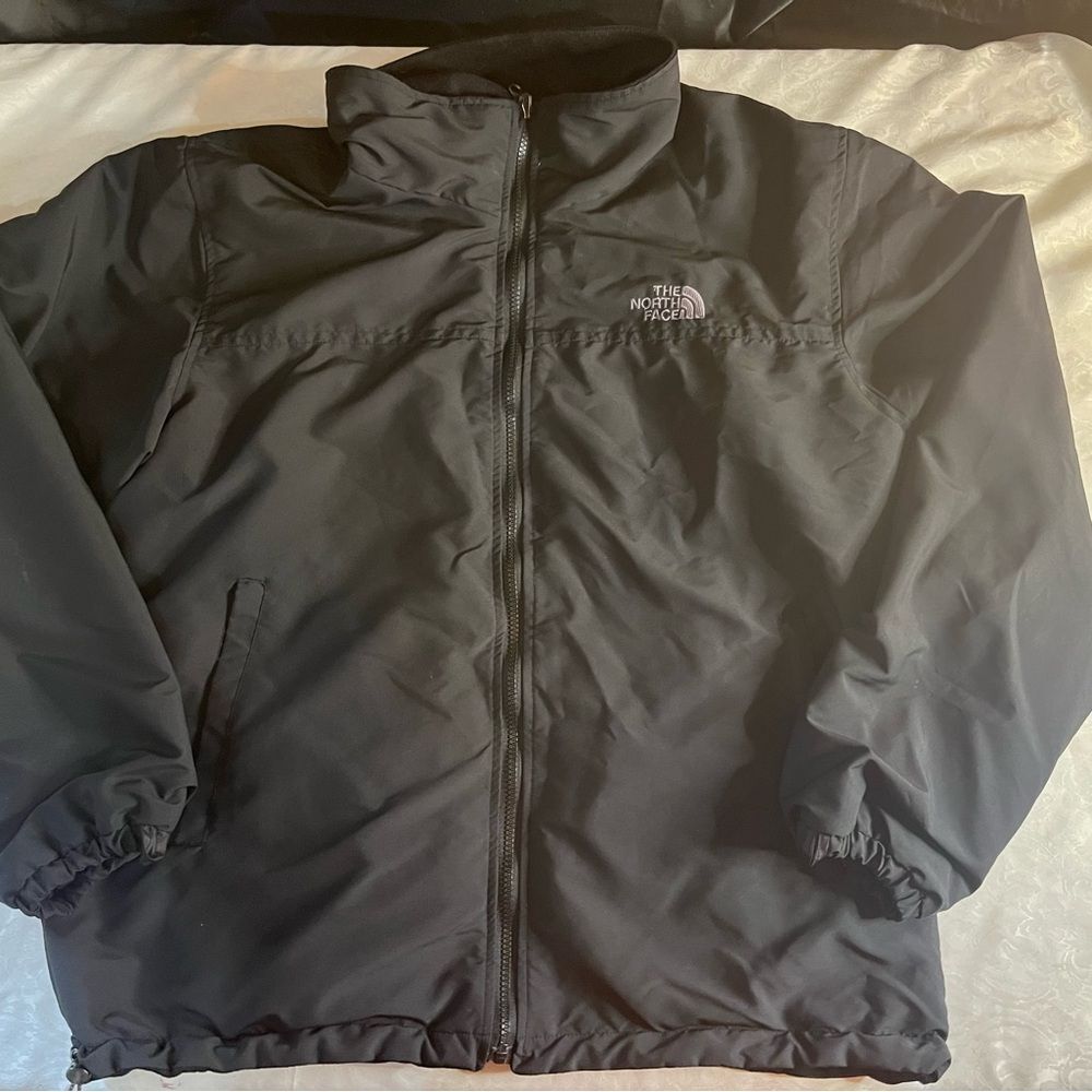 The North Face Men's Black Jacket size xl reversible